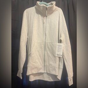 Lululemon oversized funnel neck, full zip scuba sweatshirt NWT